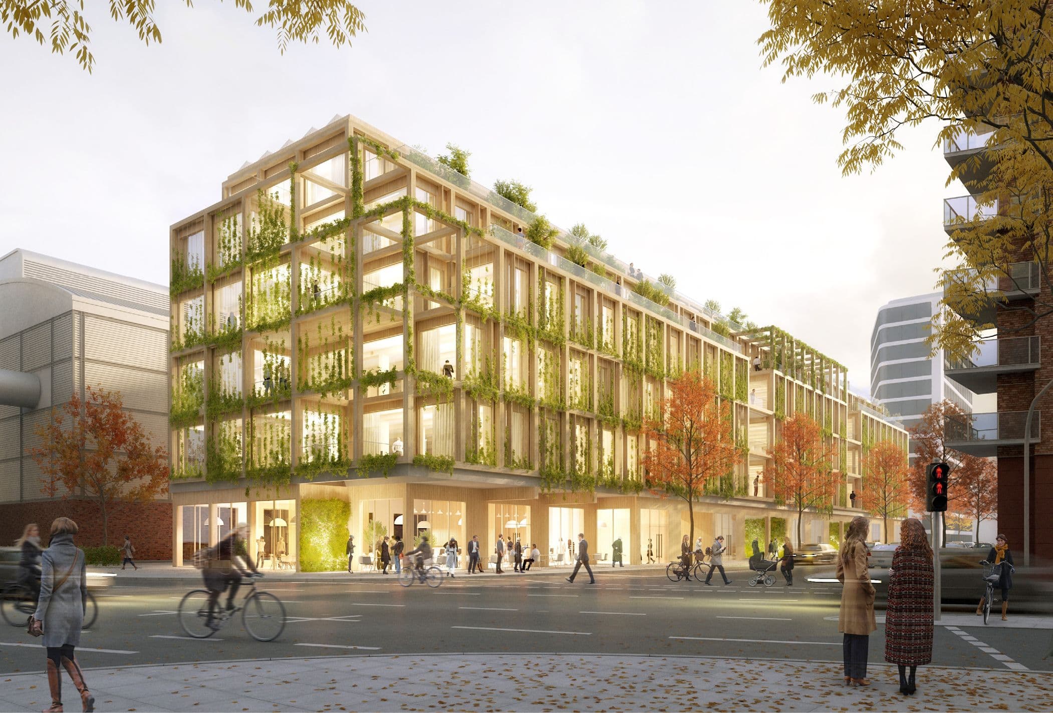 Null-Emissionshaus HafenCity Hamburg, 1. Preis im Wettbewerb Quelle: heinlewischer