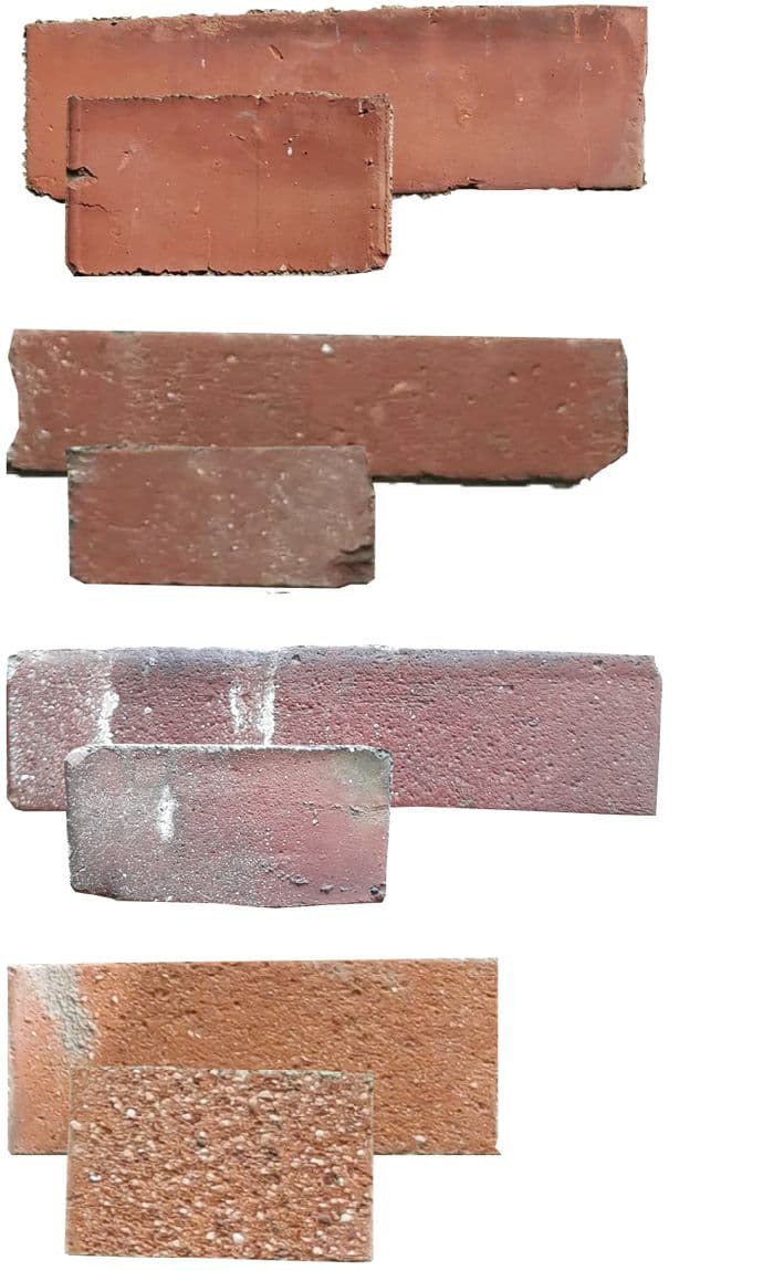 Bild 1 Genutzte Ziegel können ebenso wie neue Ziegel in unterschiedlichen Zusammensetzungen und Farbigkeiten auftreten