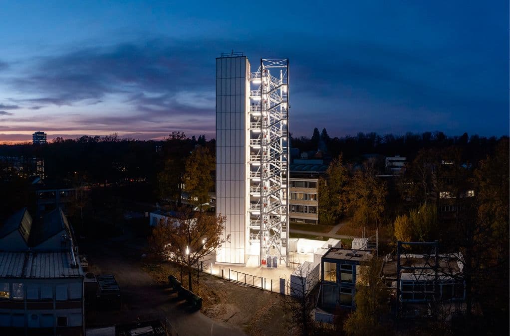 Bild 1 Demonstrator-Hochhaus D1244 an der Universität Stuttgart Quelle: René Müller