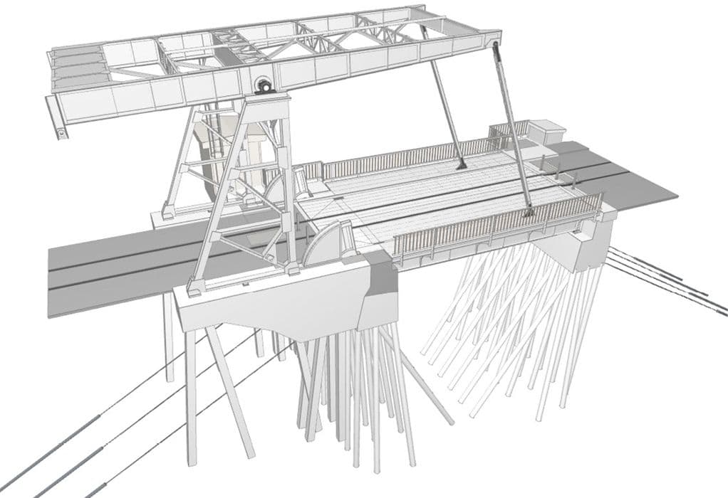 Bild 2 Axonometrie des BIM-Modells
