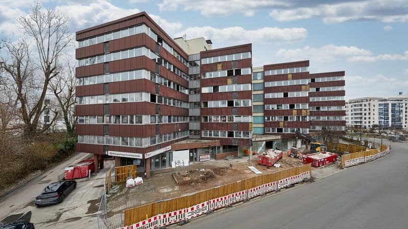 Das Bürogebäude vor der Umnutzung; Quelle: Goldbeck