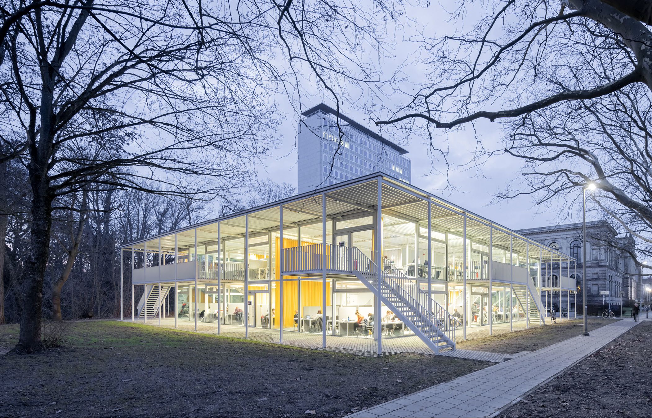Bild 1 Das Studierendenhaus an der Technischen Universität Braunschweig Quelle: Iwan Baan
