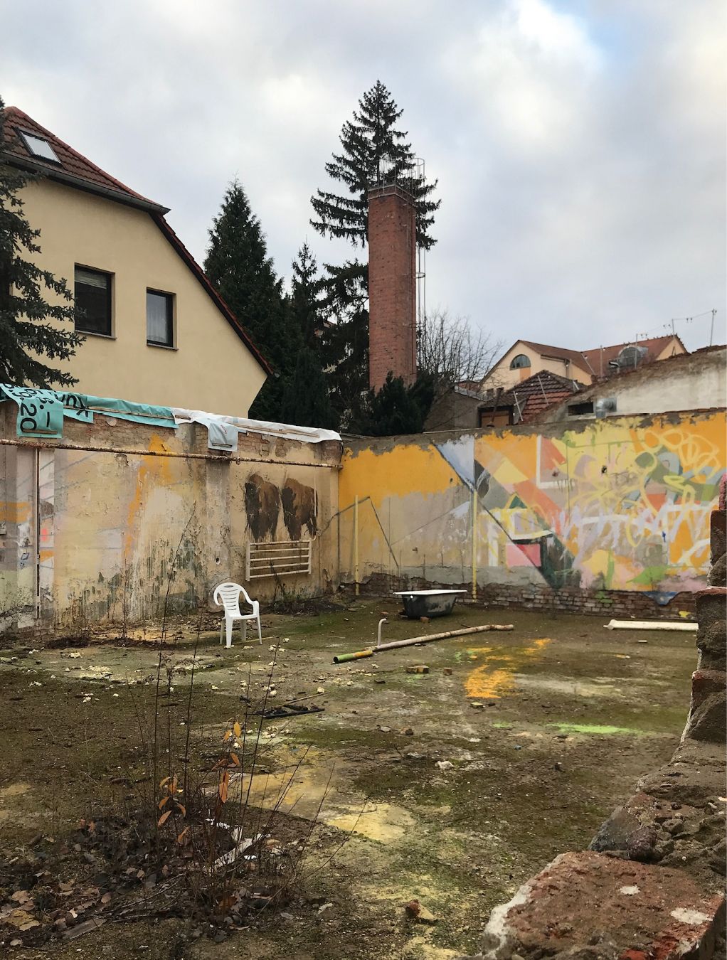 Bild 2 Blick in den Innenhof Quelle: Nora Iannone/Marie Heyer