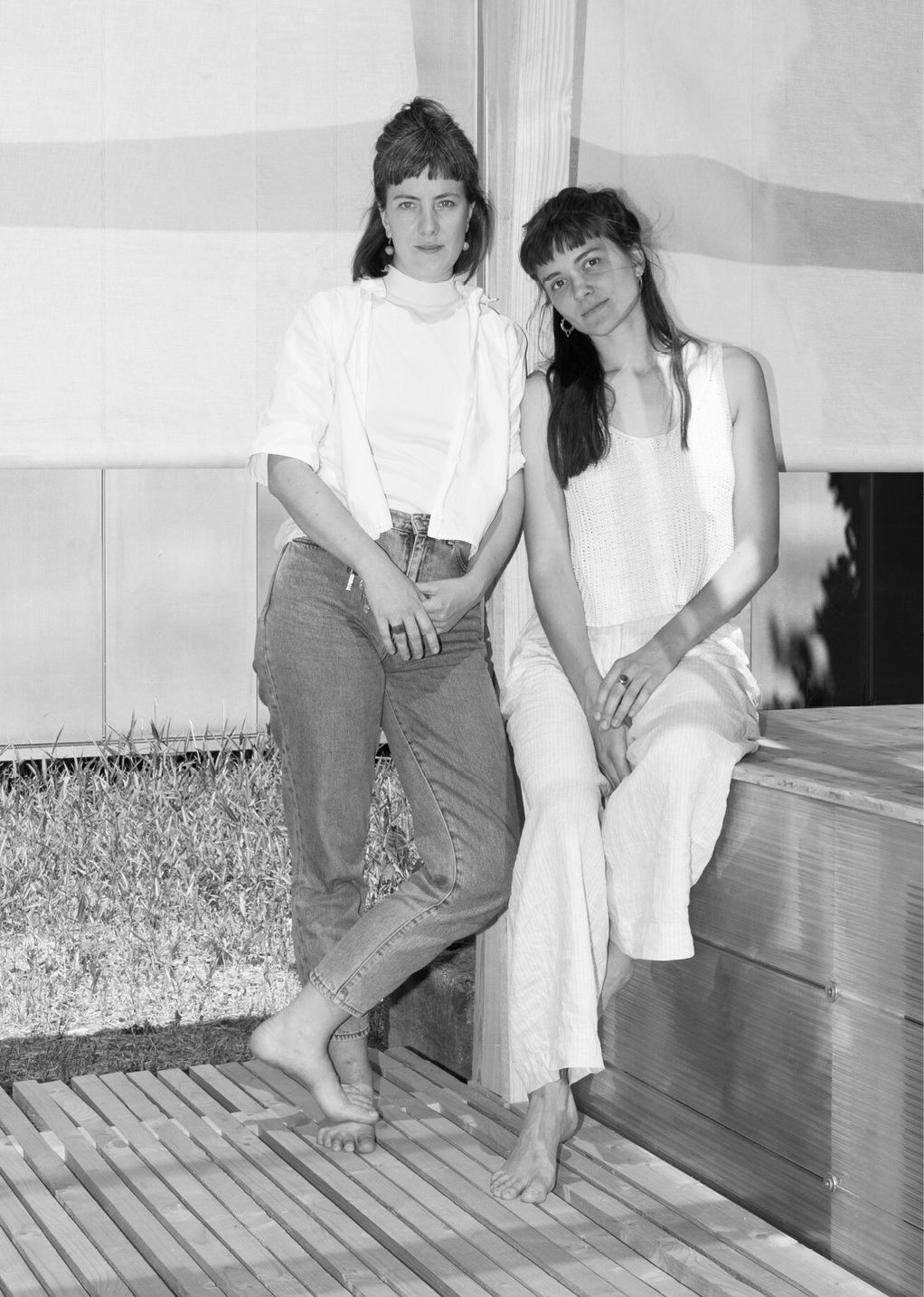 Bild 1 Teamfoto Nora Iannone und Marie Heyer im Folly Quelle: Janine Uffrecht