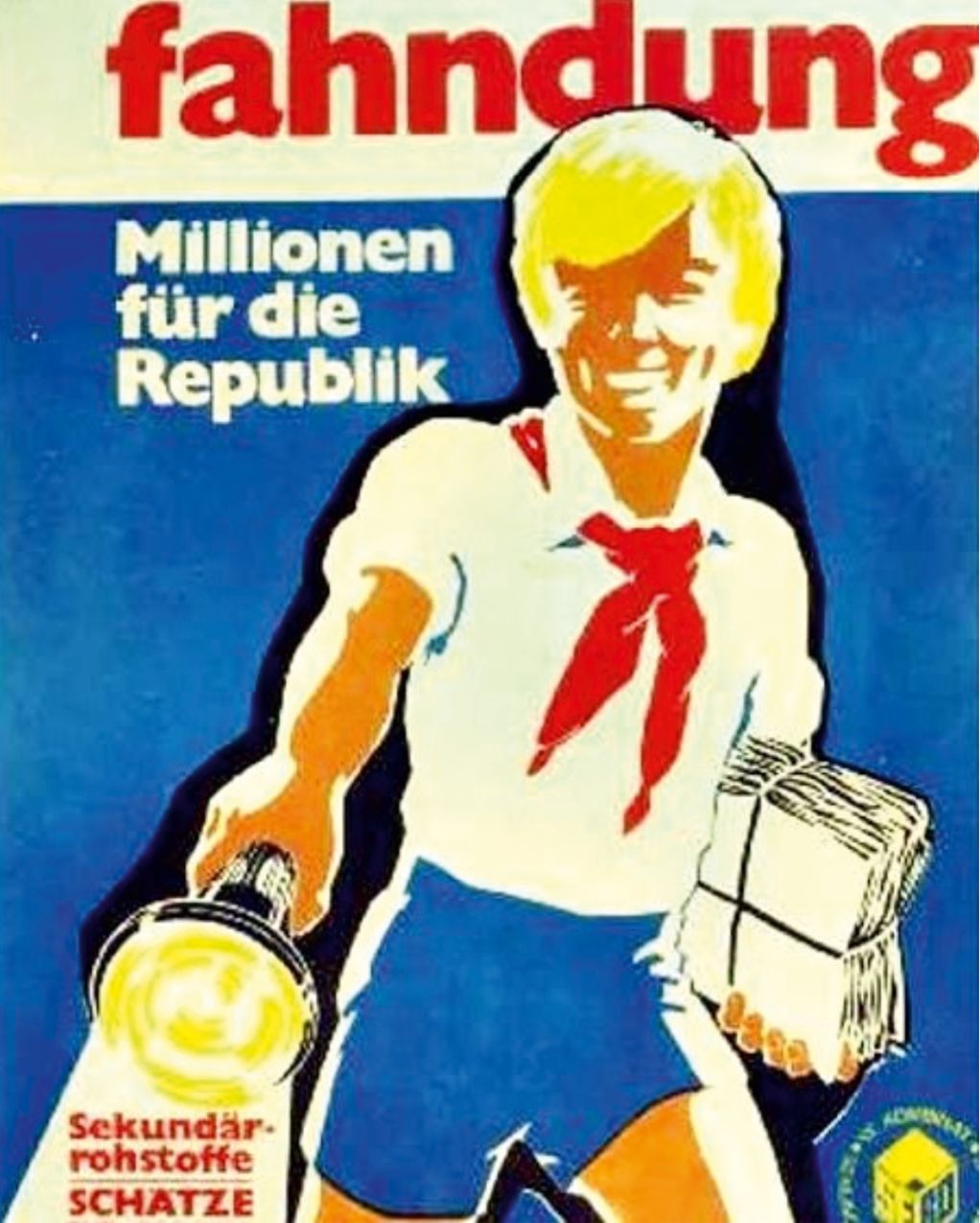 Bild 3 Werbeplakat von SERO, das bekannteste Altstoffsammlungsunternehmen der ehemaligen DDR [2]