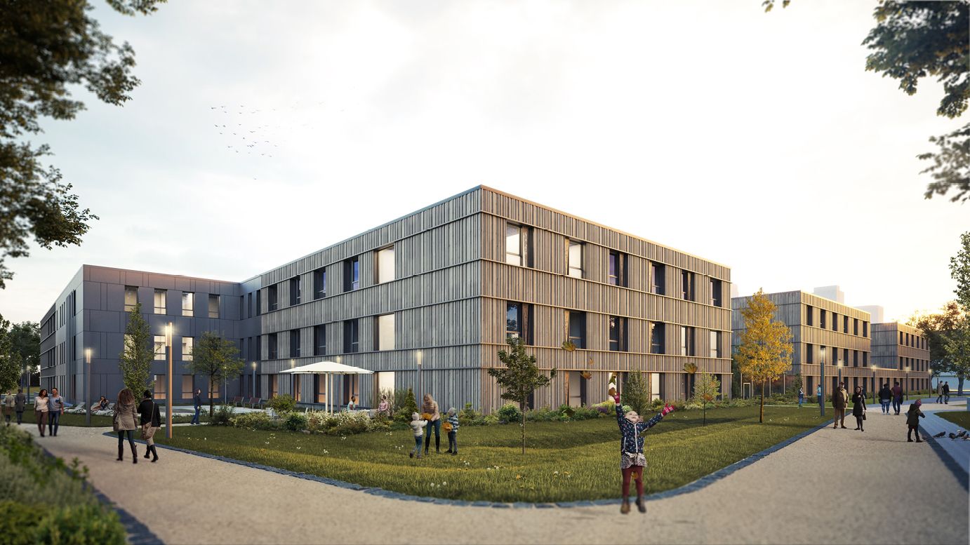 Bild 1 Zentrum für psychische Gesundheit Ingolstadt von Außen