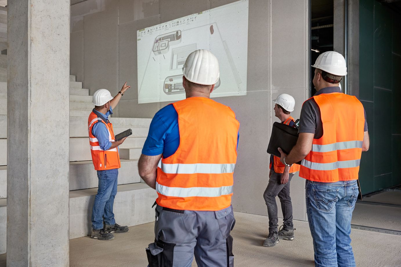 BIM verbessert die Abstimmung im Projektteam und macht es leichter, Fehler und Verschwendung zu vermeiden Quelle: Swen Carlin