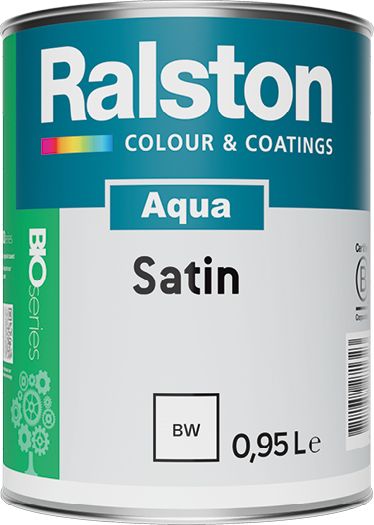 Bild 1 Der wasserbasierte Lack mit dem Namen Aqua Satin BIOseries überzeugt durch seine Umweltfreundlichkeit. Sein Bindemittel besteht zu 40 bis 60 Prozent aus biobasierten Rohstoffen. Diese fallen als Reststoff bei der Pflanzenölproduktion an. (Quelle: Ralston)