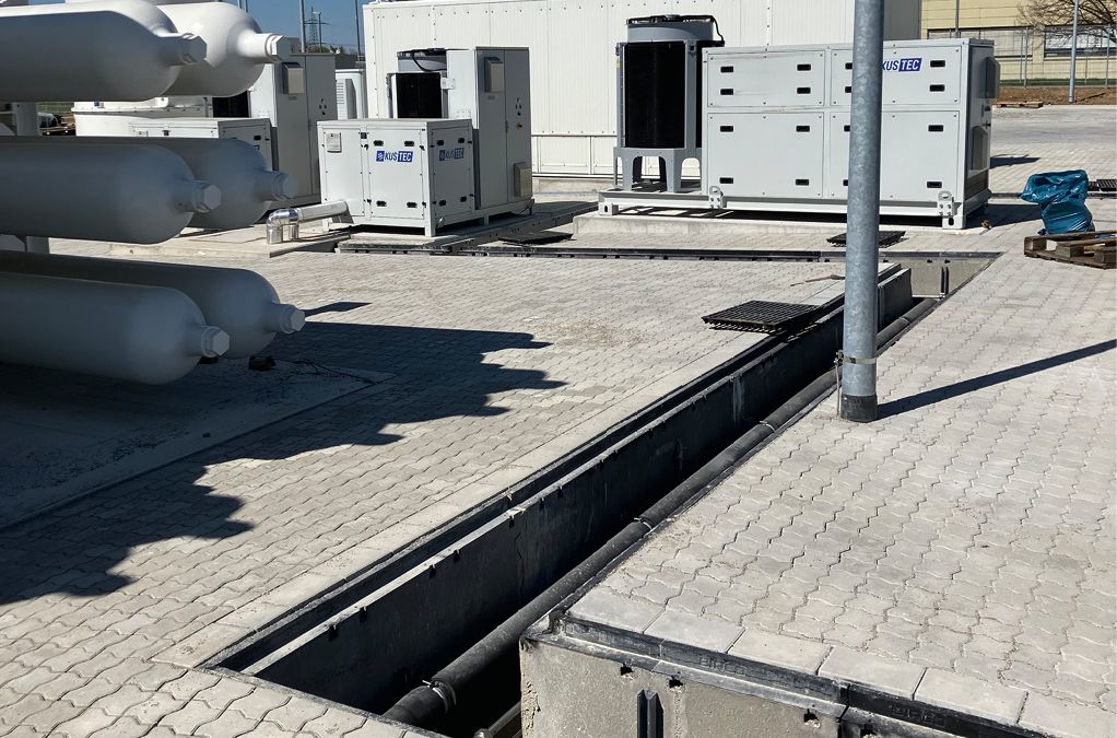 Bild 1 Offene Entwässerungsrinne im Pflaster (Quelle: BIRCO)