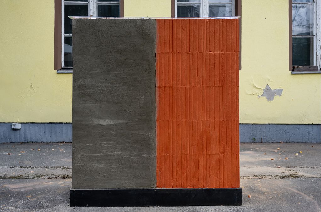 Bild 5 Musterwand Ziegelbau mit Fassadenvarianten Quelle: STADT UND LAND/Christian Kruppa