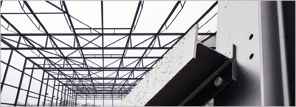 Forster Campus: Dachkonstruktion mit SWT Green Steel Quelle: Stahlwerk Thüringen