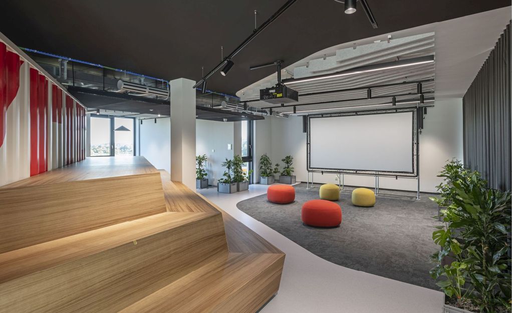 Bild 6 Das Innovation Center bietet Raum für Diskussion und Kreativität Quelle: Ed. Züblin AG