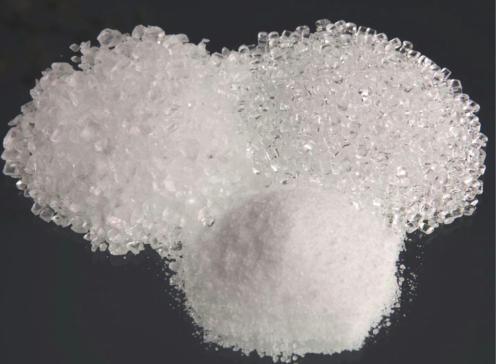 Bild 3 Pekutherm Recyklate in drei Größen Quelle: Pekutherm Kunststoffe GmbH