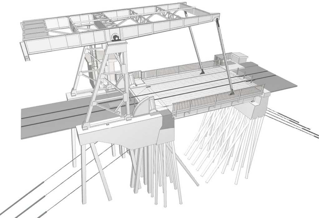 Bild 2 Axonometrie des BIM-Modells