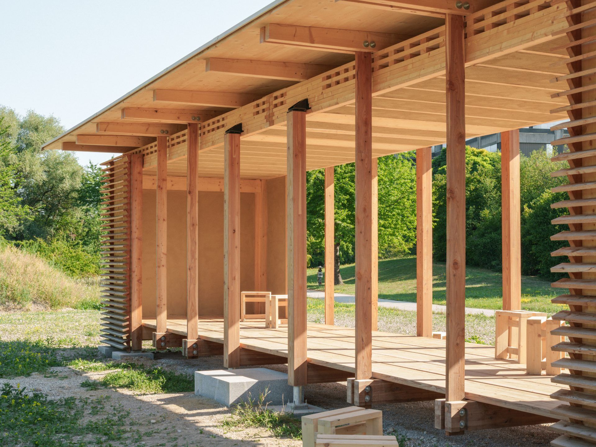 Terra Habita: Ein Holz-Erde-Pavillon für den Campus Garching, Quelle: Sebastian Schels