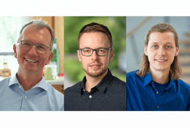 2. Prof. Dr. Bernd Döring, Markus Hagenkamp und Tobias Blanke, FH Aachen