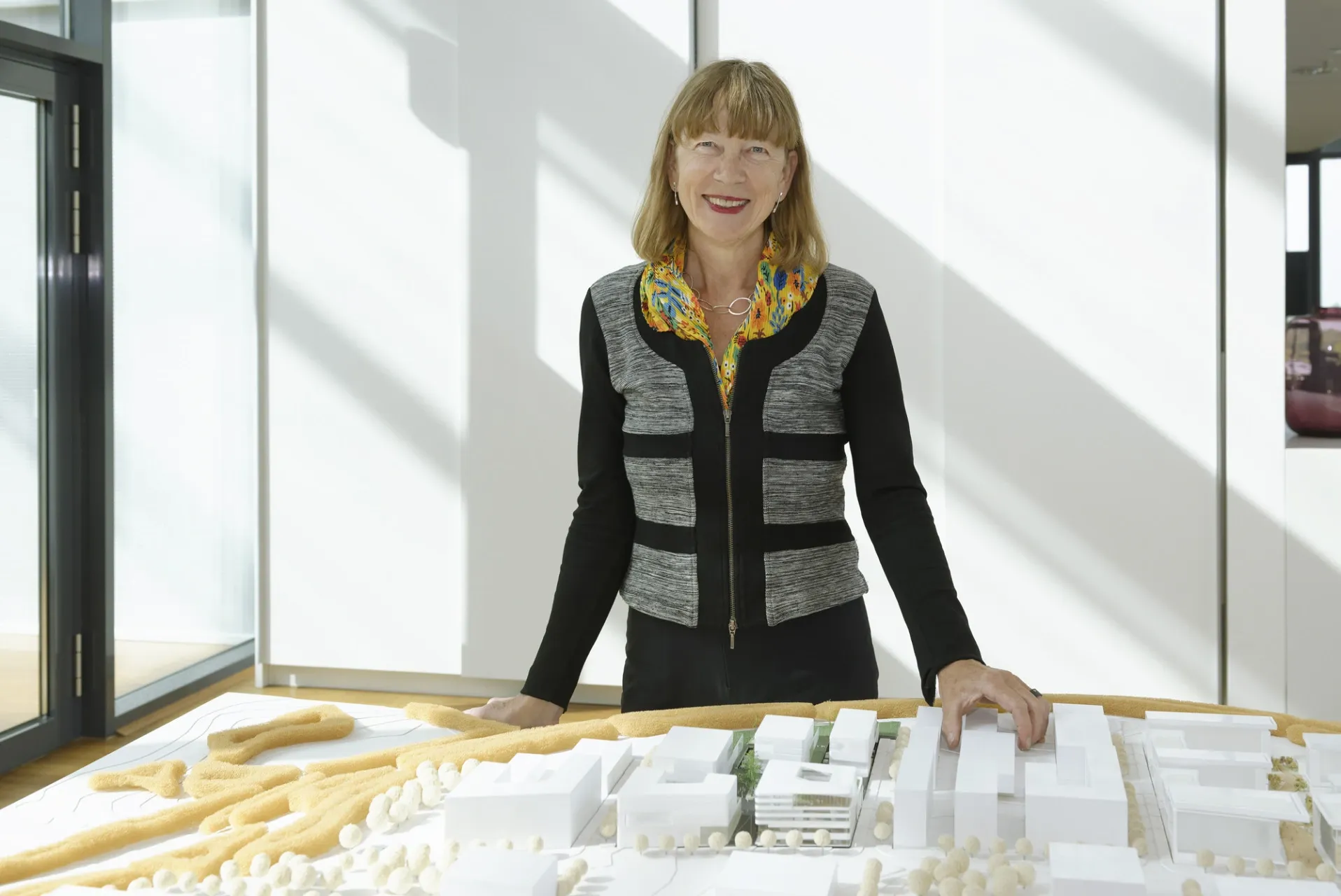 Univ.-Prof. Dipl.-Ing. Christa Reicher, Inhaberin des Lehrstuhls für Städtebau und Entwerfen und Direktorin des Instituts für Städtebau und Europäische Urbanistik an der Fakultät für Architektur der RWTH Aachen University; Quelle: Peter Winandy