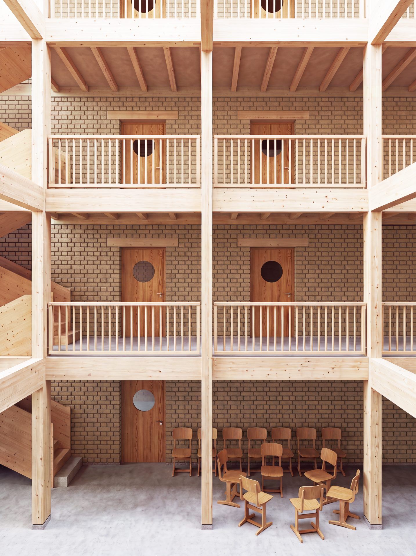 Visualisierung_Lehmsteinarchitektur, Quelle: earthbound